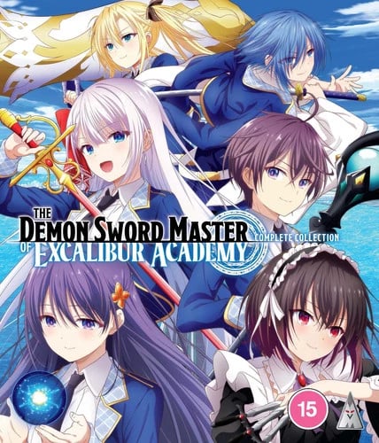 The Demon Sword Master of Excalibur Academy BLURAY (2025) Hiroyi Morita cert Brand New