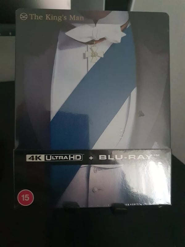 The King's Man Steelbook Edition 4K UHD Ultra HD Blu Ray FREEPOST Brand New
