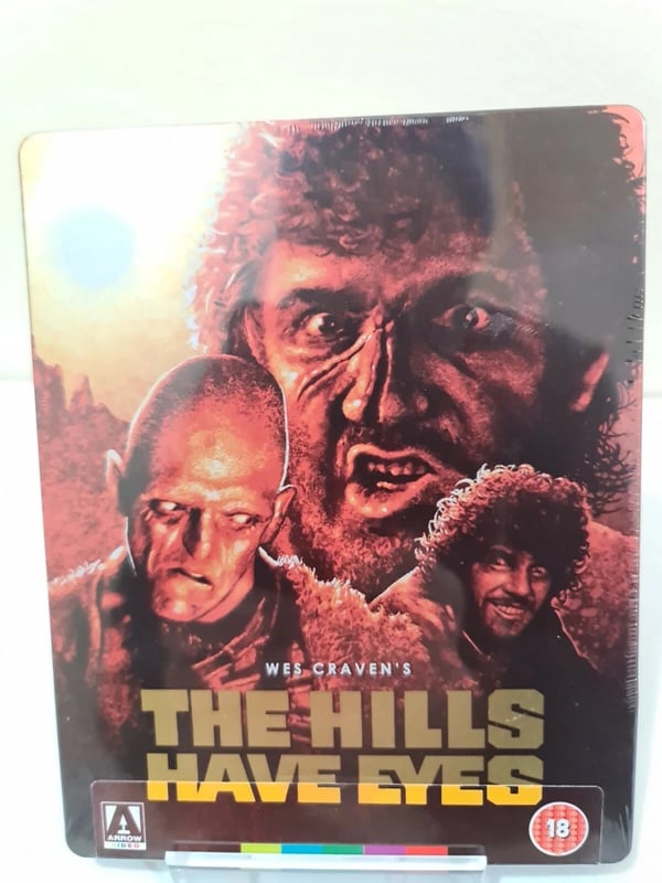 THE HILLS HAVE EYES BLURAY STEELBOOK, Brand New