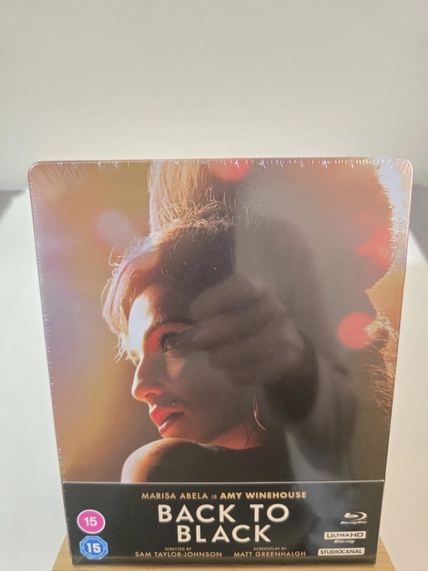 BACK TO BLACK 4k UHD BLURAY STEELBOOK, Brand New