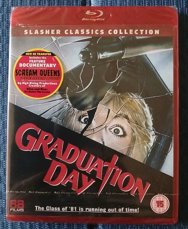 Graduation Day 88 Films Slasher Classics collection Bluray OOP Brand New