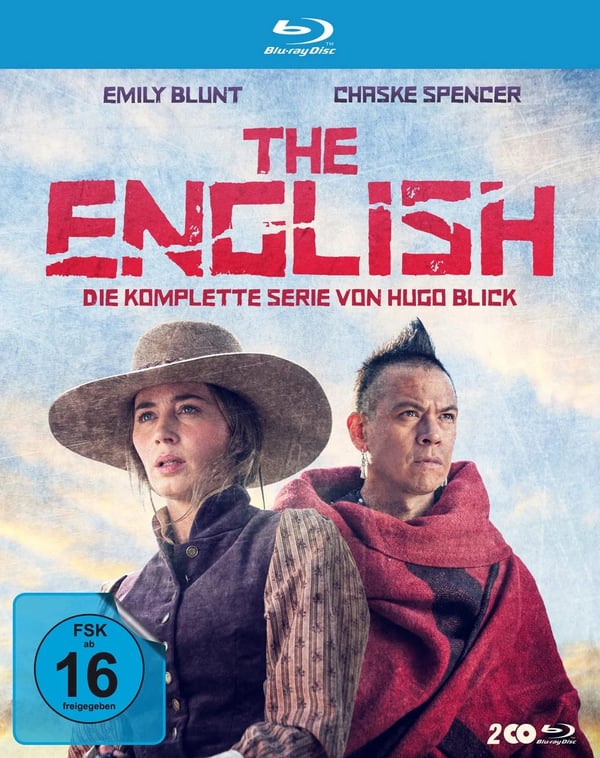 The English (Bluray) Emily Blunt Chaske Spencer Hugo Blick Brand New
