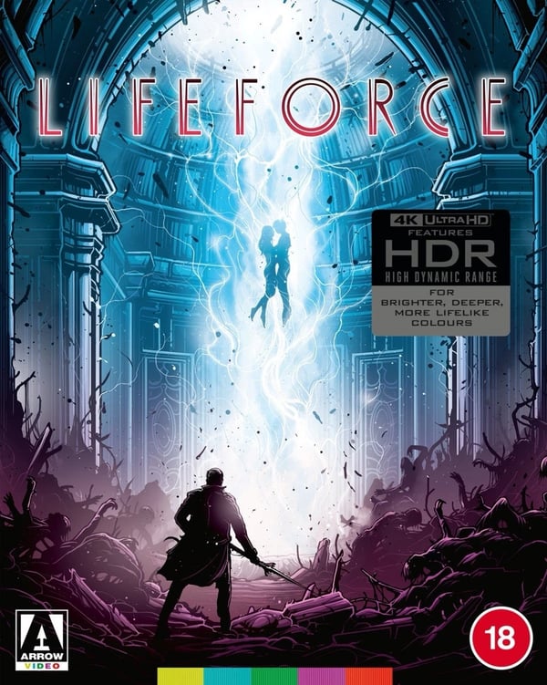 LIFEFORCE 4K UHD BLURAY LIMITED EDITION ARROW 1985 + SLIPCOVER Brand New
