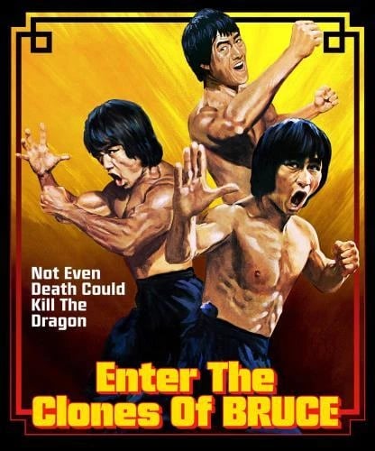 ENTER THE CLONES OF BRUCE Region A Blu Ray,US Import Brand New