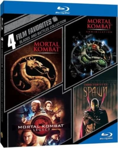 4 FILM FAVORITES: BLADES & BATTLES COLLECTION Region free Blu Ray Brand New