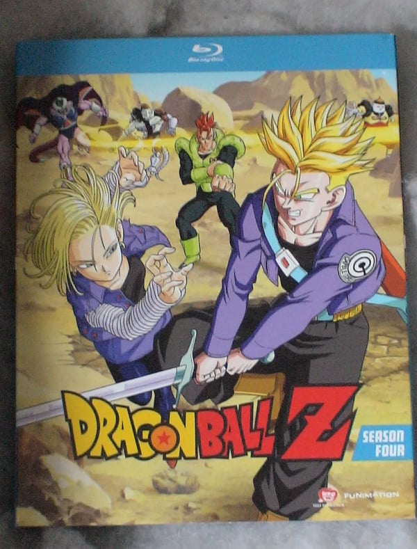 Dragon Ball Z Season Series Four 4 Complete Bluray Box Set Brand New