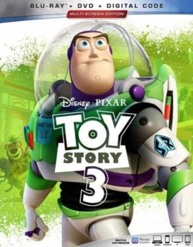 TOY STORY 3 Region A Blu Ray,US Import Brand New