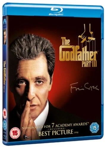 The Godfather Part III (2011) Al Pacino Coppola DVD Region 2 Brand New