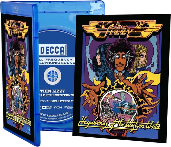 Thin Lizzy Vagabonds Of The Western World Live ... Bluray Region B Brand New
