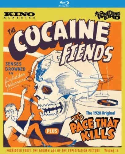 COCAINE FIENDS/PACE THAT KILLS (FORBIDDEN FRUIT Region A Blu Ray,US Import Brand New