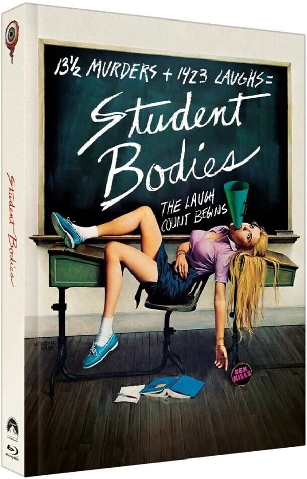 Student Bodies (1981) (Cover A, Limited Edition, Mediabook, Bluray + DVD) Brand New