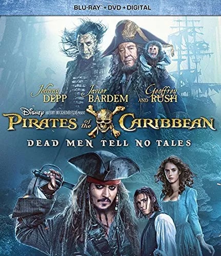 PIRATES OF THE CARIBBEAN :DEAD MEN TELL NO TALES Region free BLU RAY Brand New