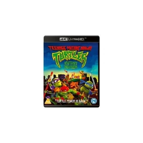 Teenage Mutant Ninja Turtles Mutant Mayhem 4K UHD Blu Ray Region free Brand New