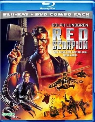 RED SCORPION Region A Blu Ray,US Import Brand New