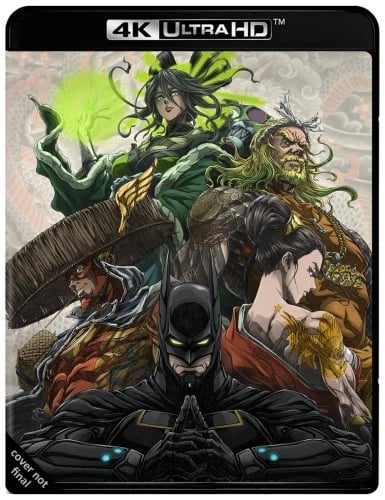 DC Universe Movie Batman Ninja Vs Yakuza League 4K UHD Blu Ray Region free Brand New