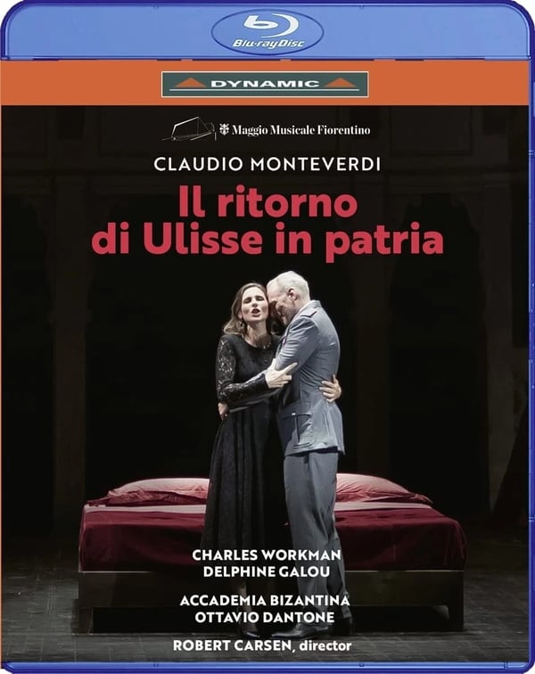 Monteverdi: Il ritorno di Ulisse in patria (Bluray) Ottavio Dantone John Daszak Brand New