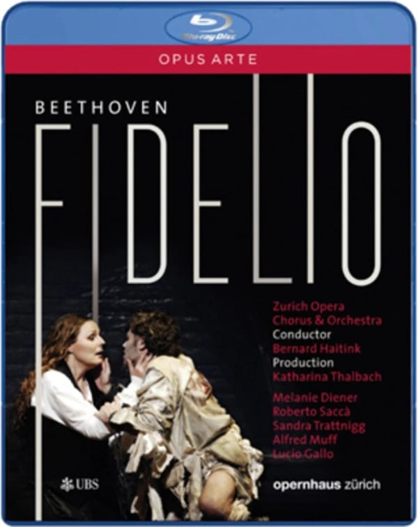 Fidelio: Orchester Der Oper Zurich (Haitink) (Bluray) Kresimir Strazanac Brand New