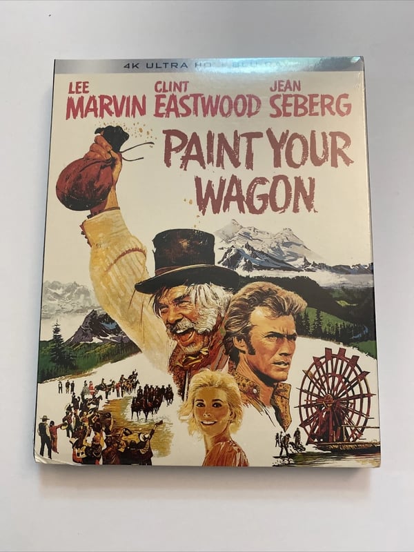 PAINT YOUR WAGON (4K ULTRA HD (Blu Ray) Region free.) Brand New