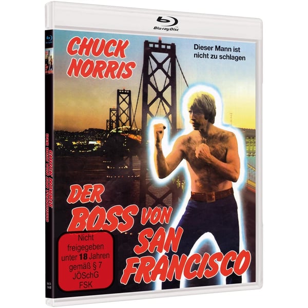 CHUCK NORRIS: Der Boss von San Francisco Cover B (Bluray) Lo Wei Brand New