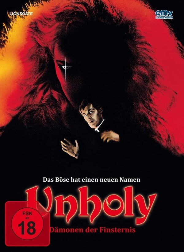 Unholy DÃ¤monen der Finsternis (uncut) Mediabook (+ DVD) (Bluray) Brand New
