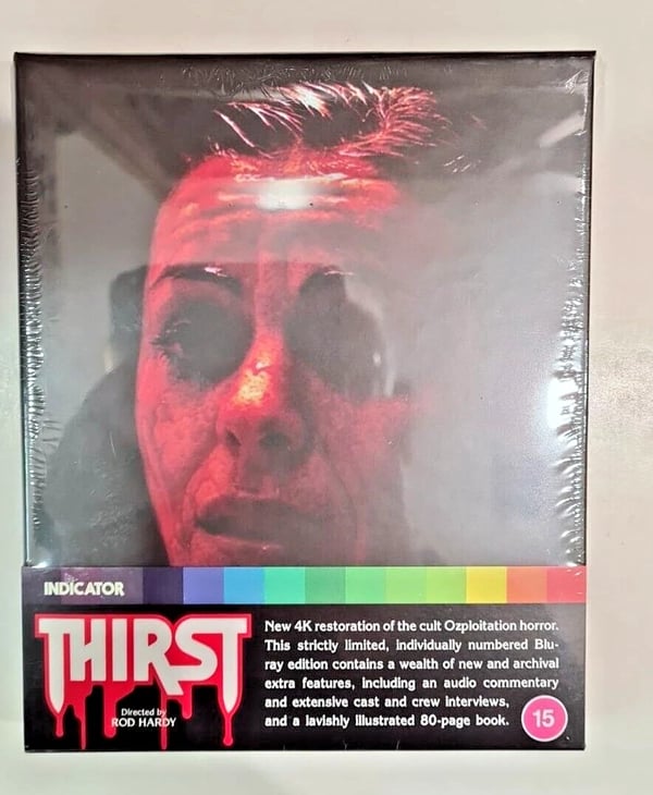 BLURAY THIRST NUMBERED LIMITED RUN STOCK Brand New