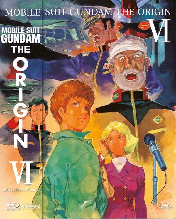 mobile suit gundam the origin vi rise of the red comet (first pres (Bluray) Brand New