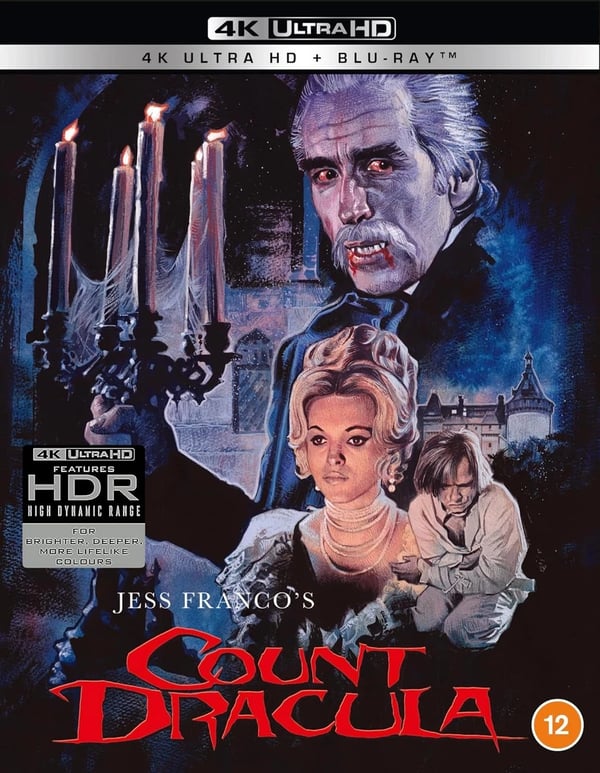 Count Dracula 4K Ultra HD [Bluray] [Region A & B & C] Brand New