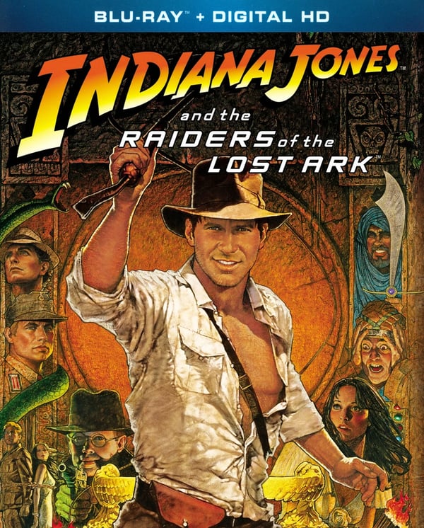 INDIANA JONES & RAIDERS OF THE LOST ARK 2013 / Region A Bluray Brand New