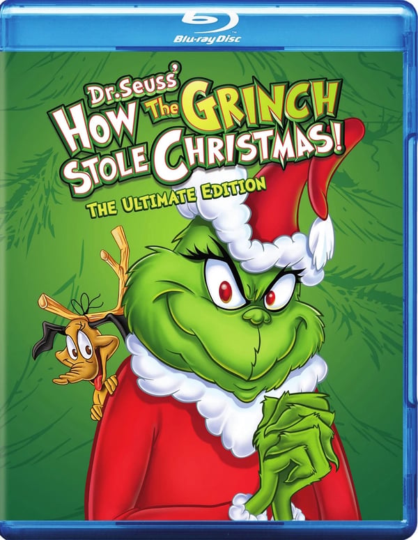 DR SEUSS: HOW THE GRINCH STOLE CHRISTMAS 2PC Bluray Brand New