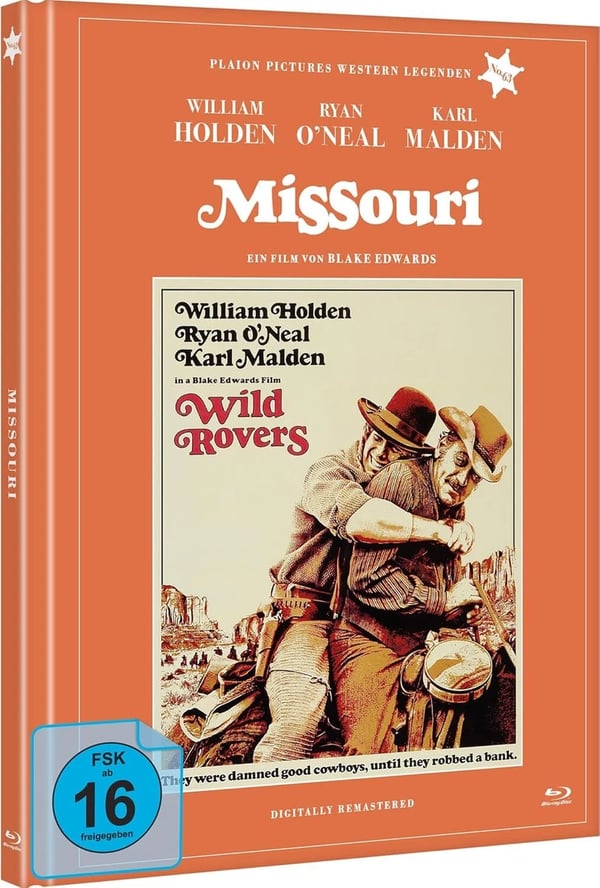 WILD ROVERS 1971 / William Holden / Karl Malden / Ryan O'Neal RB Bluray Brand New