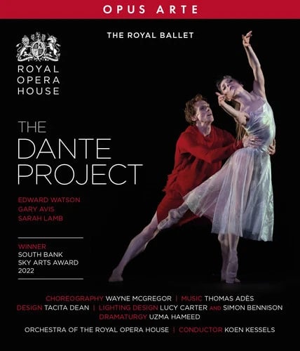 The Dante Project: Royal Ballet (McGregor) Bluray (2023) cert TBC Brand New