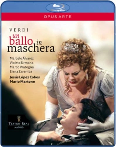 Un Ballo in Maschera: Teatro Real (LopezCobos) BluRay (2010) Giuseppe Verdi Brand New