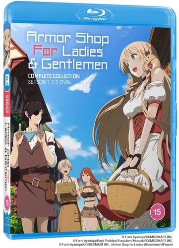 Armor Shop for Ladies and Gentlemen: Complete Collection Bluray (2025) Brand New