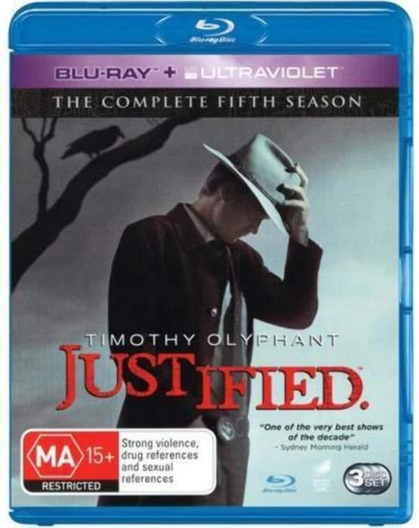 JUSTIFIED COMPLETE SERIES 5 Blu Ray 5th Fifth Season Five R2 Brand New