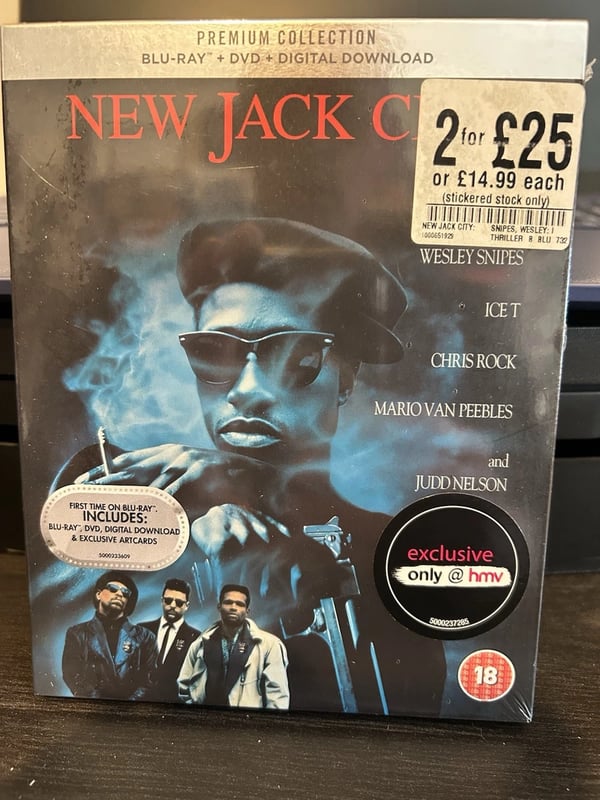 Jack City Blu Ray HMV PREMIUM COLLECTION Brand New