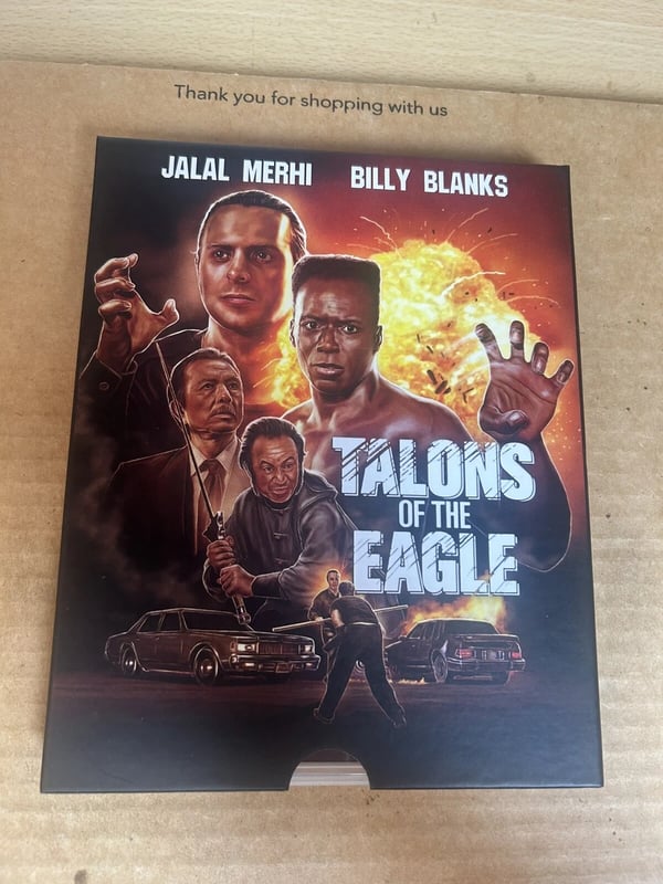 Talons of the Eagle Vinegar Syndrome Reg Free Blu Ray + Slipcase Brand New