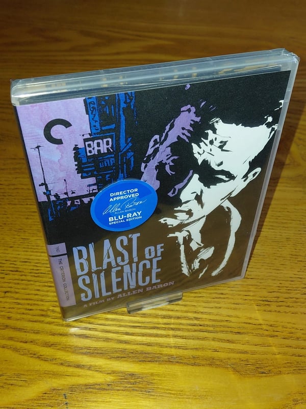 BLAST OF SILENCE Bluray Criterion US import region a (1961 noir,no vrsn) Brand New