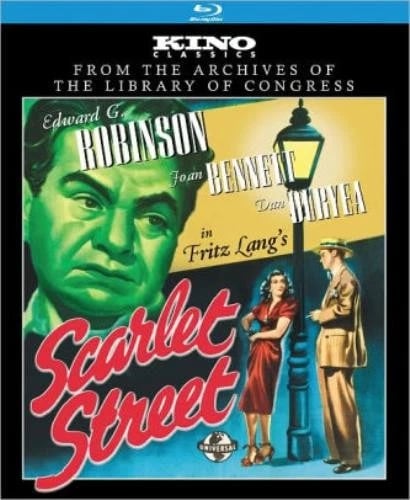 SCARLET STREET (1945) Region A Blu Ray,US Import Brand New