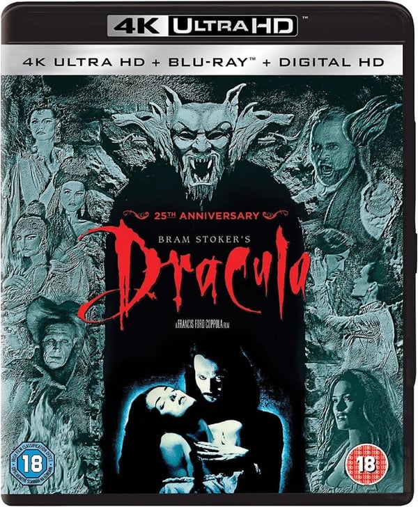 Bram Stoker's Dracula 4K UHD Ultra High Definition Movie Film R2 Brand New