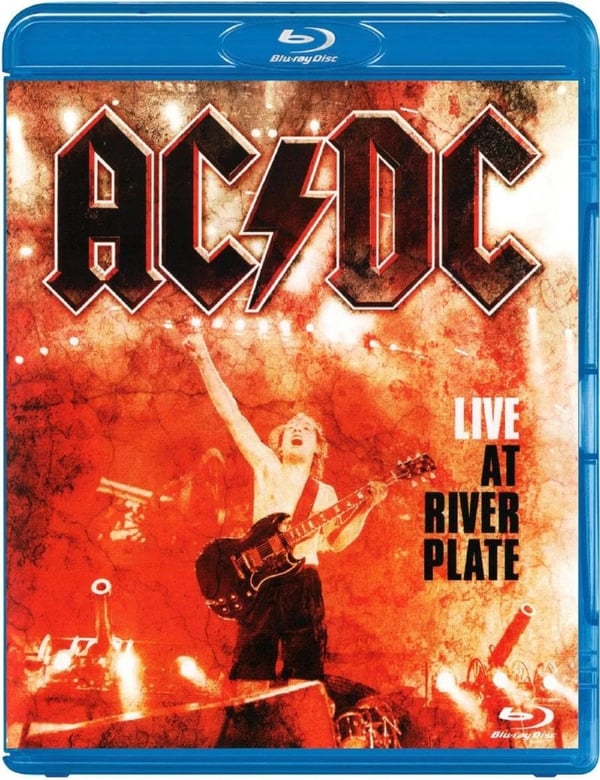 AC/DC LIVE AT RIVER PLATE BluRay CONTAINS INTERVIES AND BONUS FEATURES Brand New
