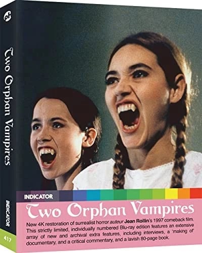 Two Orphan Vampires Limited Edition BluRay 17 Brand New