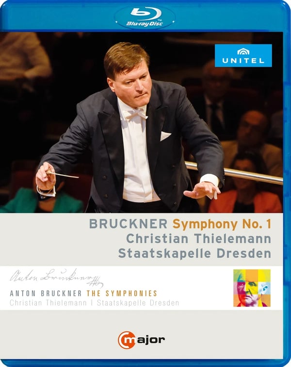 Symphony No. 1: Staatskapelle Dresden (Thielemann) (Bluray) Brand New