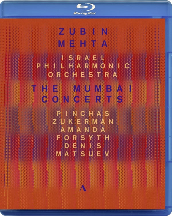 The Mumbai Concerts: Israel Philharmonic (Mehta) (Bluray) Pinchas Zerman Brand New