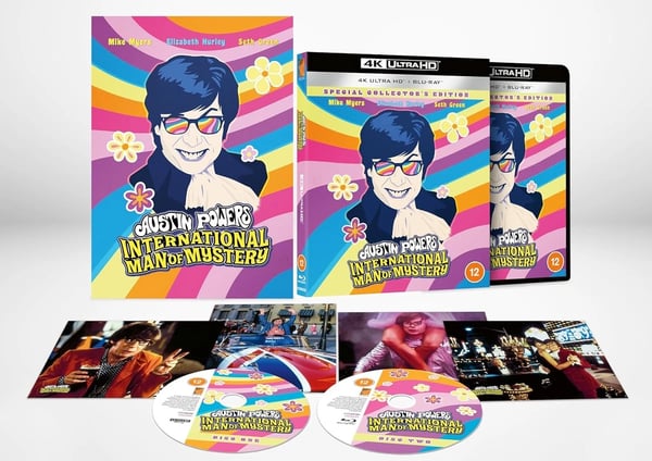 Austin Powers: International Man of Mystery 4K Ultra HD + Bluray Collector's Ed Brand New