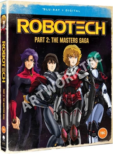 Robotech Part 2: The Masters Saga Bluray (2021) Noboru Ishiguro cert TBC 4 Brand New