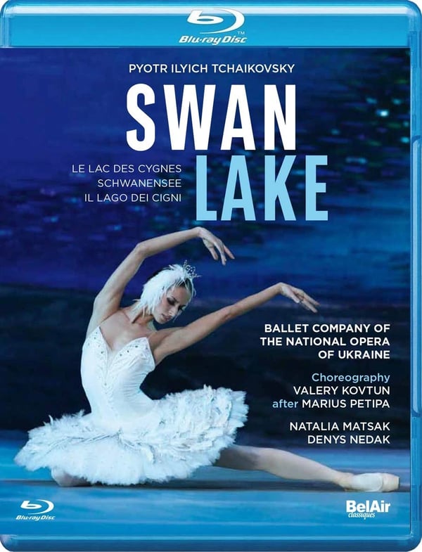 Swan Lake (Bluray) Dyadura Mykola raine National Ballet Natalia Matsak Brand New
