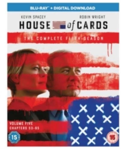 HOUSE OF CARDS SEASON 5 Region B Blu Ray Brand New