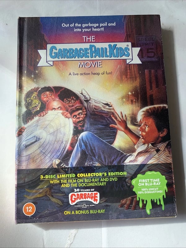 The Garbage Pail Kids DVD & BluRay Limited Edition Mediabook Brand New