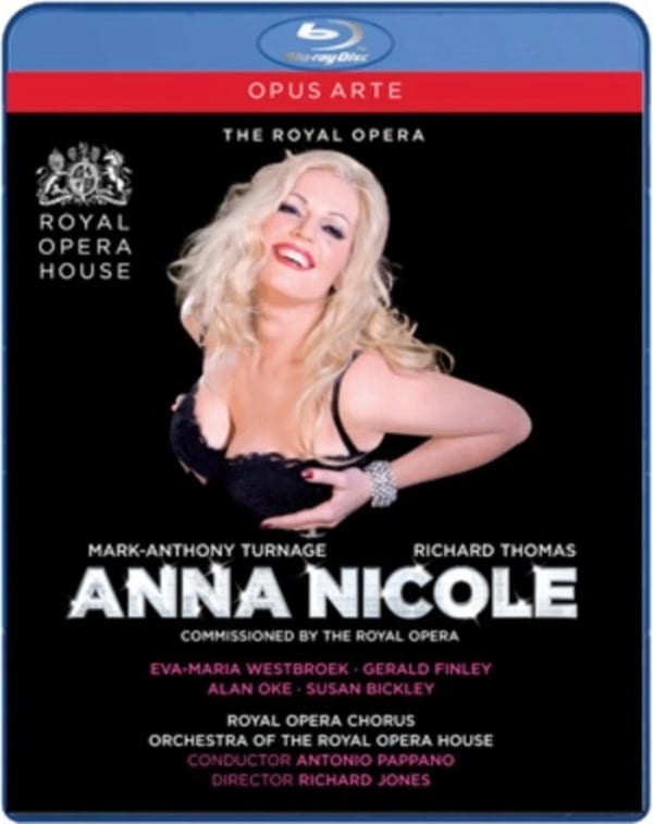 Anna Nicole: Royal Opera House (Pappano) (Bluray) EvaMaria Westbroek Aln Oke Brand New
