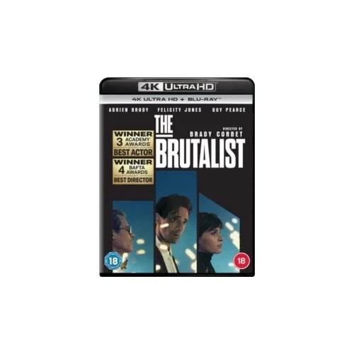 The Brutalist 4K UHD Blu Ray Region free Brand New